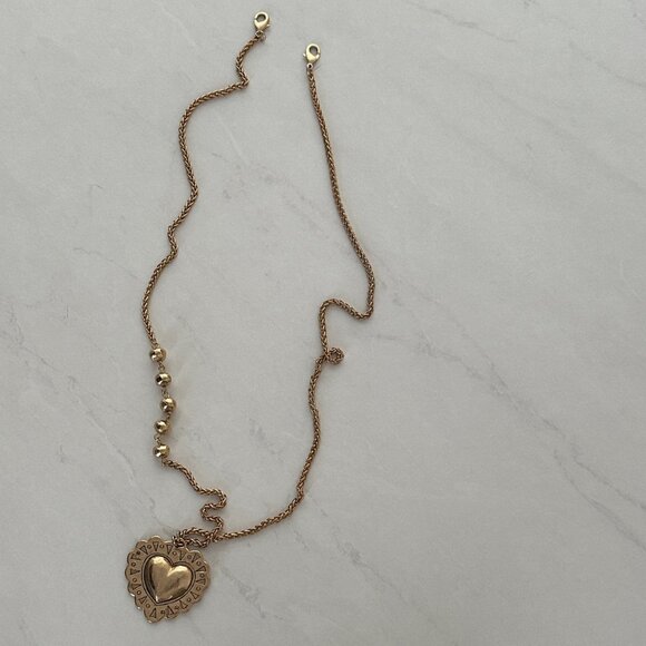 NWOT Free People Gold and Suede Detachable Multi-Strand Necklace with Pendants - Picture 8 of 11